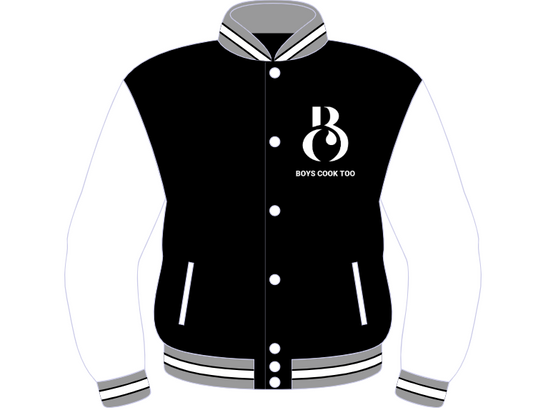 VARSITY JACKET - Black & White